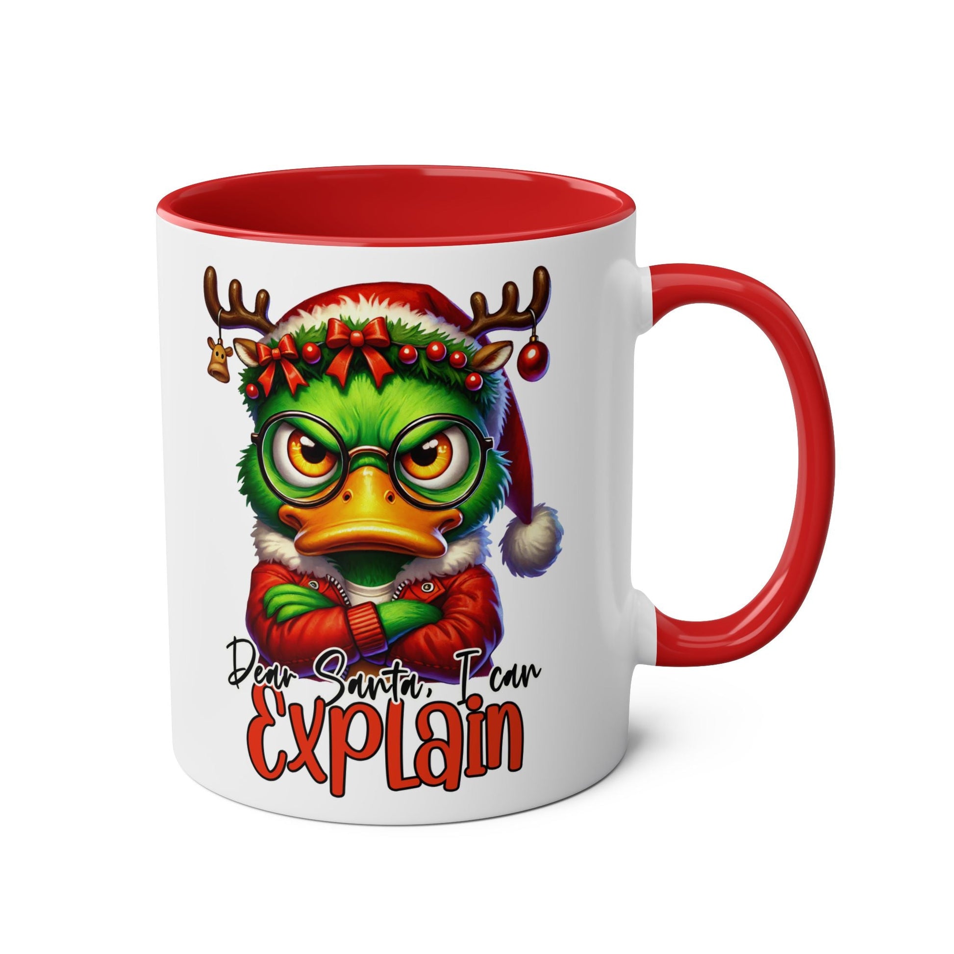 Santa I Can Explain - Fun Christmas Mug - Mugarooz