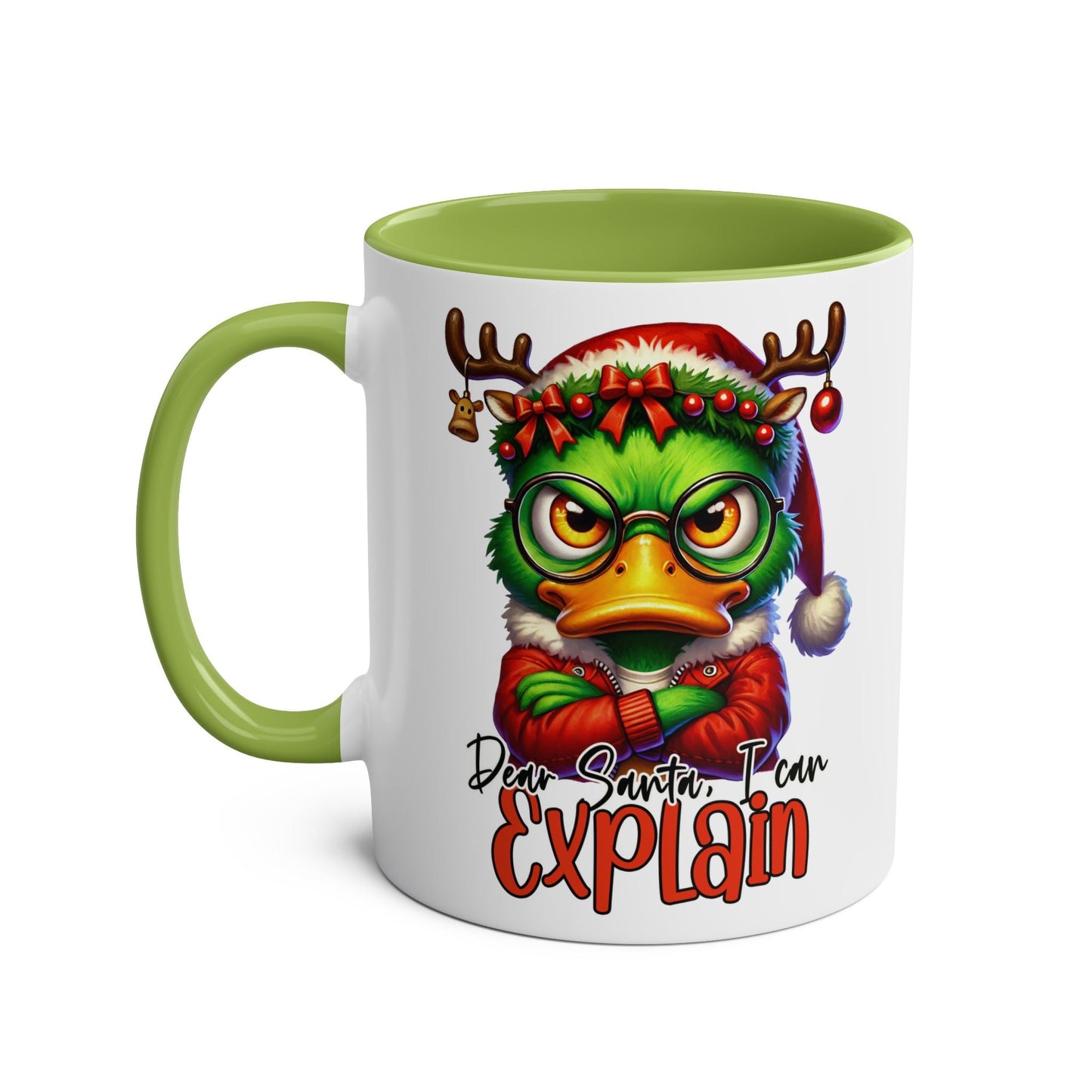 Santa I Can Explain - Fun Christmas Mug - Mugarooz