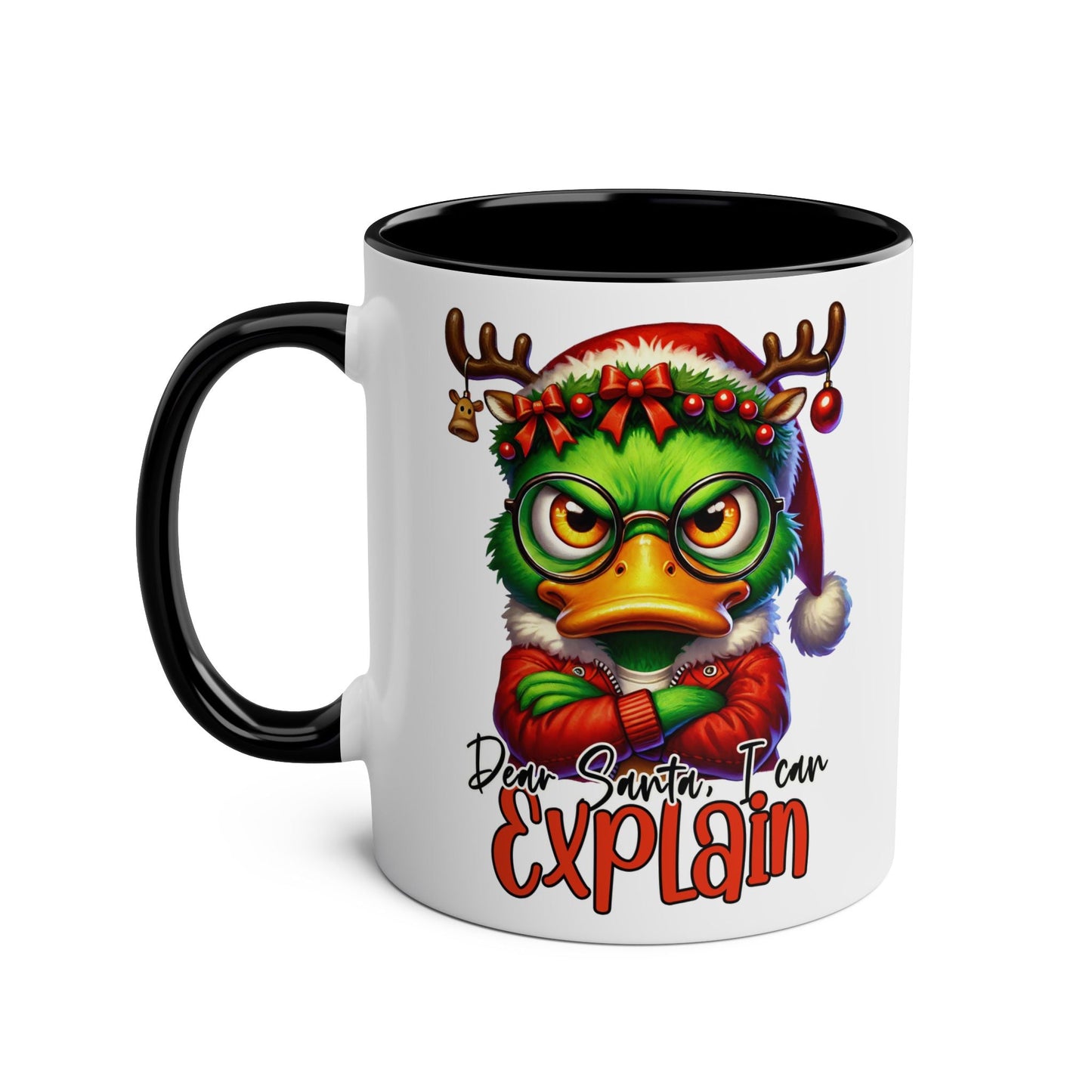 Santa I Can Explain - Fun Christmas Mug - Mugarooz