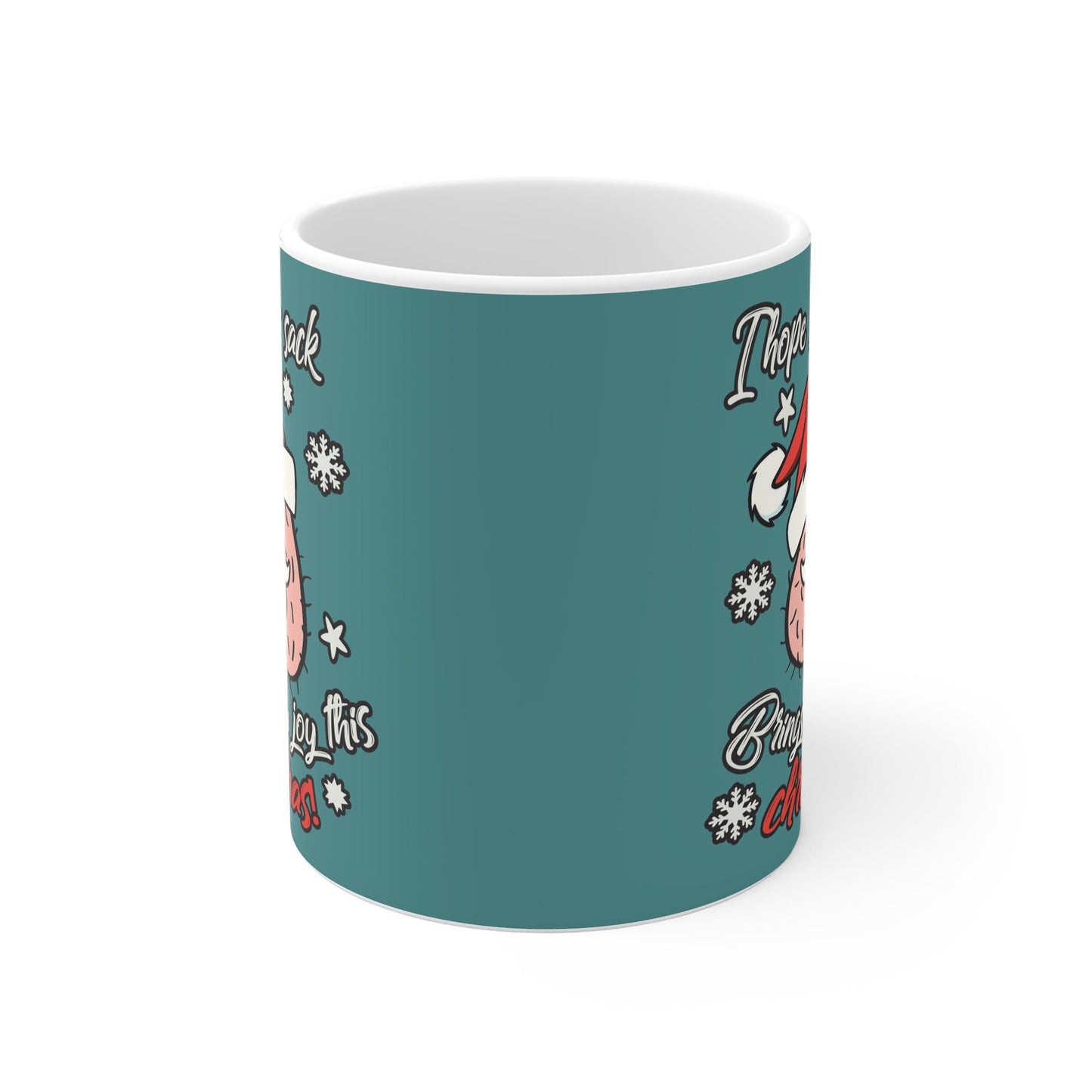 Santas Sack Christmas Mug - Mugarooz