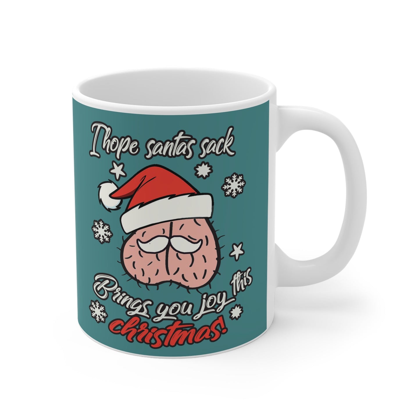 Santas Sack Christmas Mug - Mugarooz