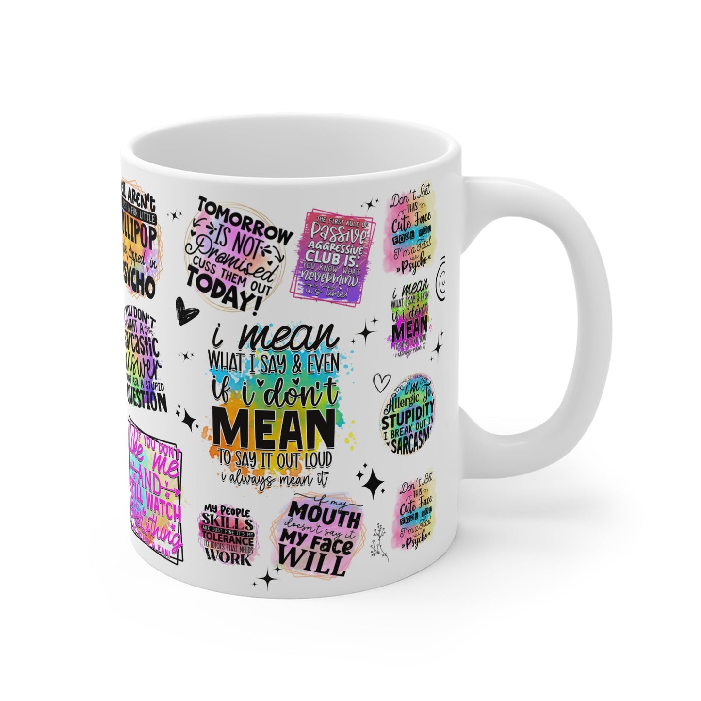 Sarcastic Quotes Mug - Mugarooz