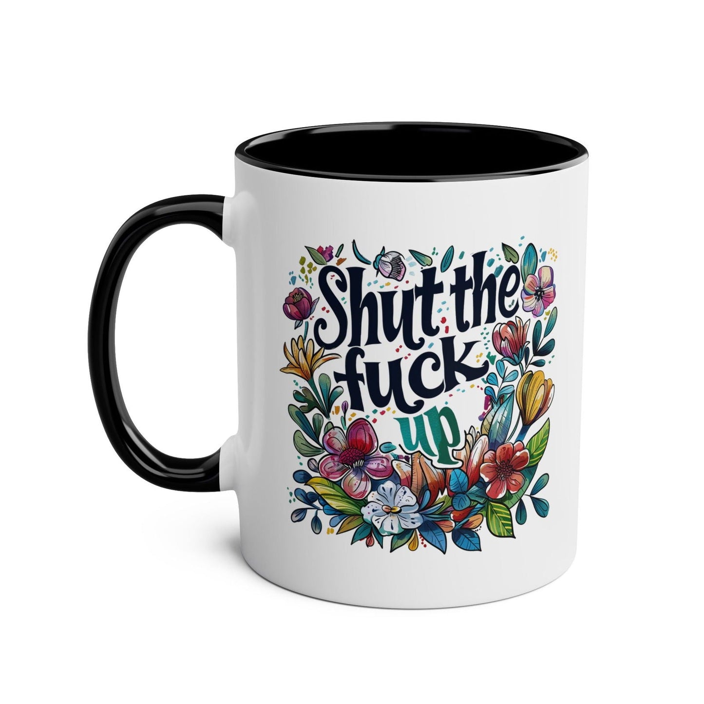 Get ready to start your day off with a playful, cheeky attitude with our Shut The Fuck Up Coffee Mug! This fun and quirky novelty mug is sure to add a touch of humouMugarooz