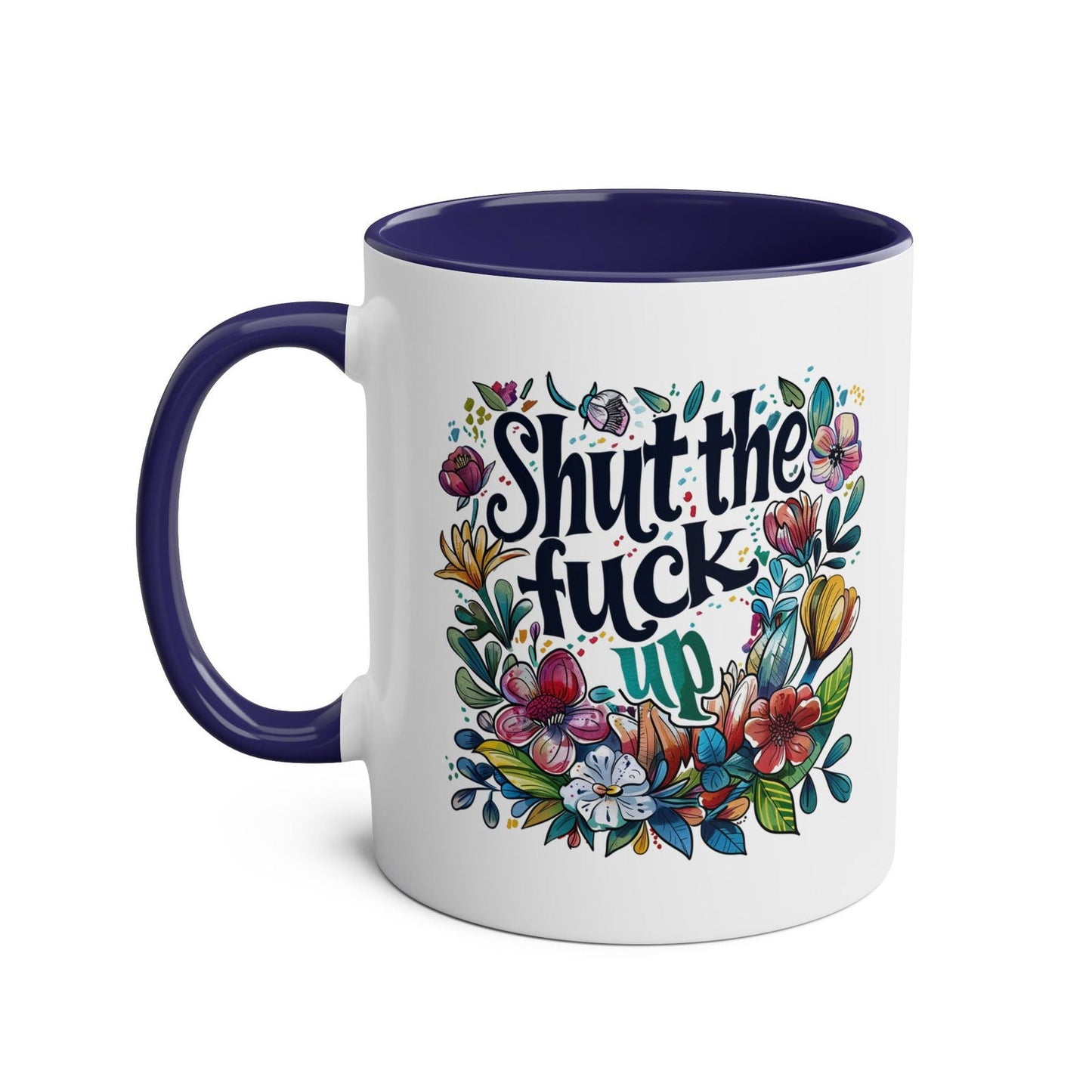 Get ready to start your day off with a playful, cheeky attitude with our Shut The Fuck Up Coffee Mug! This fun and quirky novelty mug is sure to add a touch of humouMugarooz