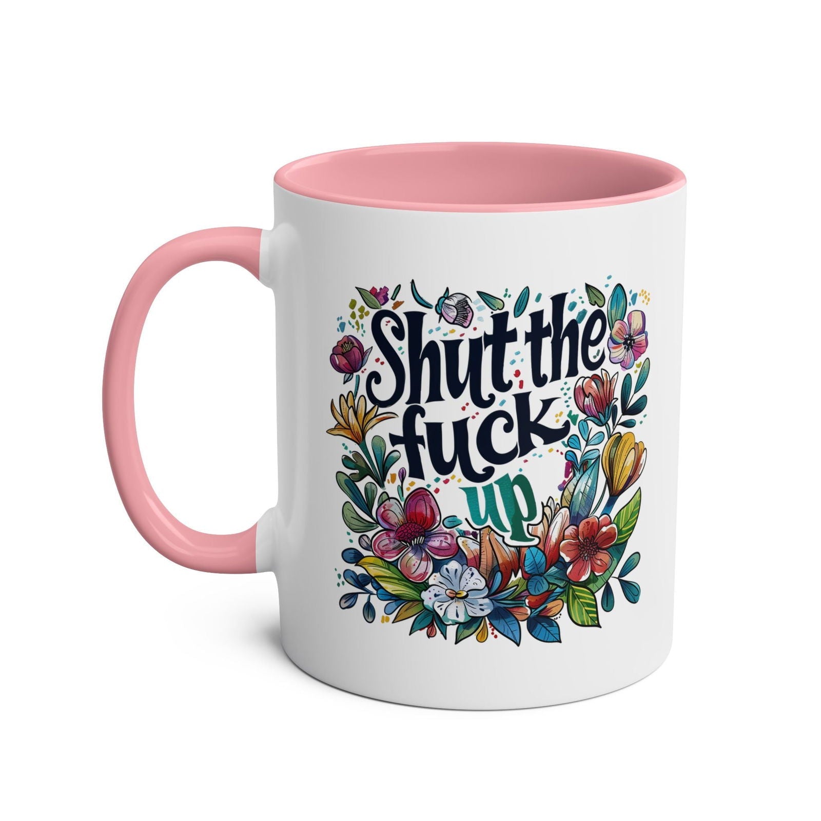 Get ready to start your day off with a playful, cheeky attitude with our Shut The Fuck Up Coffee Mug! This fun and quirky novelty mug is sure to add a touch of humouMugarooz