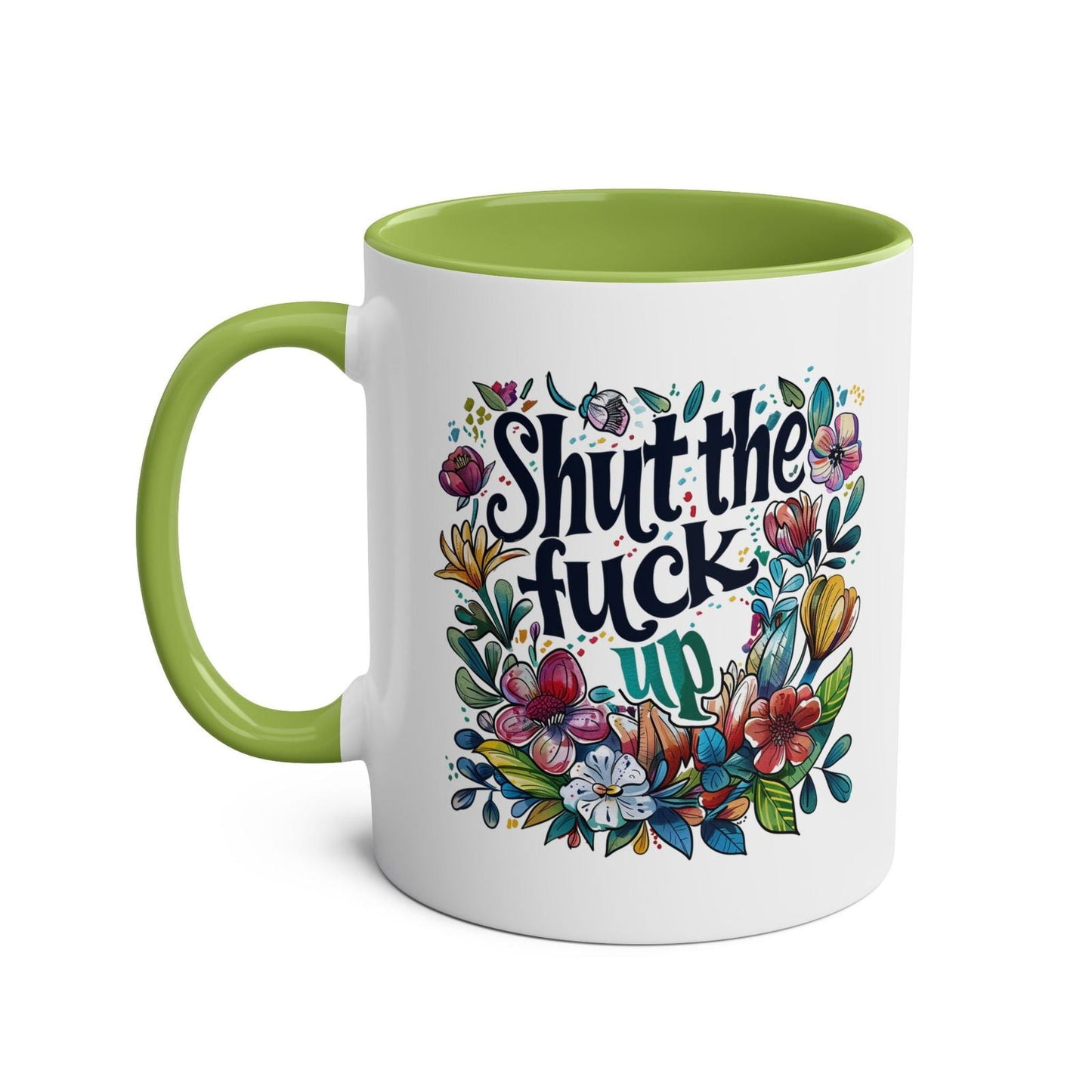 Get ready to start your day off with a playful, cheeky attitude with our Shut The Fuck Up Coffee Mug! This fun and quirky novelty mug is sure to add a touch of humouMugarooz