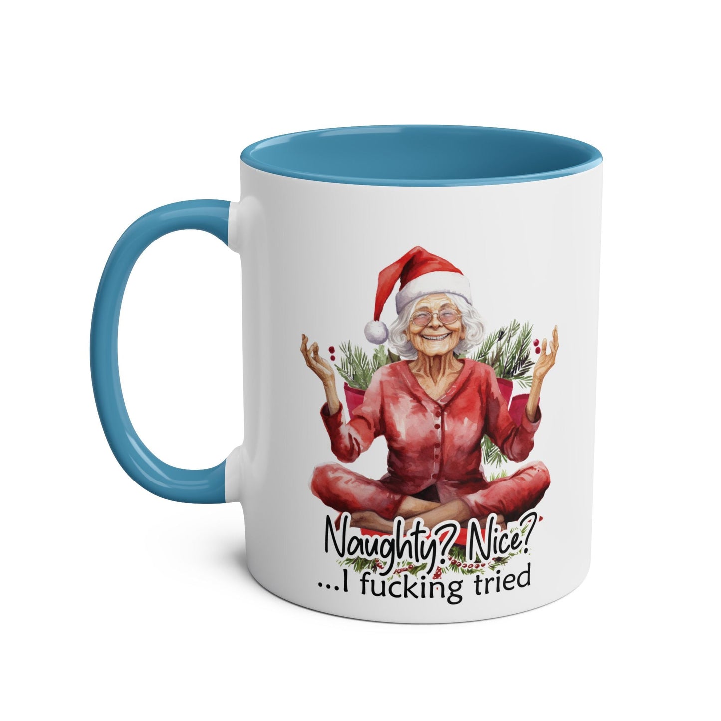 Sweary Granny Christmas Mug - Mugarooz