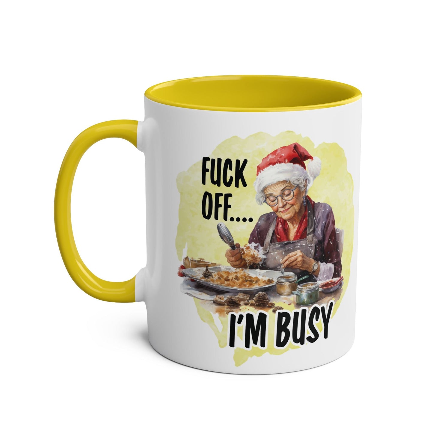 Sweary Granny Christmas Mug - Mugarooz