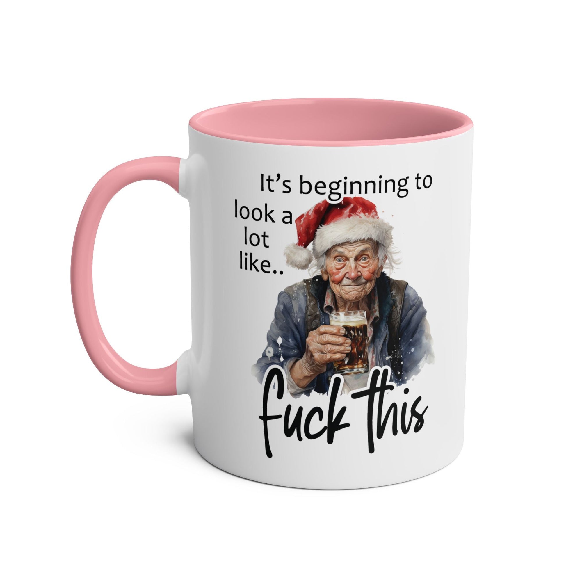 Sweary Granny Christmas Mug - Mugarooz