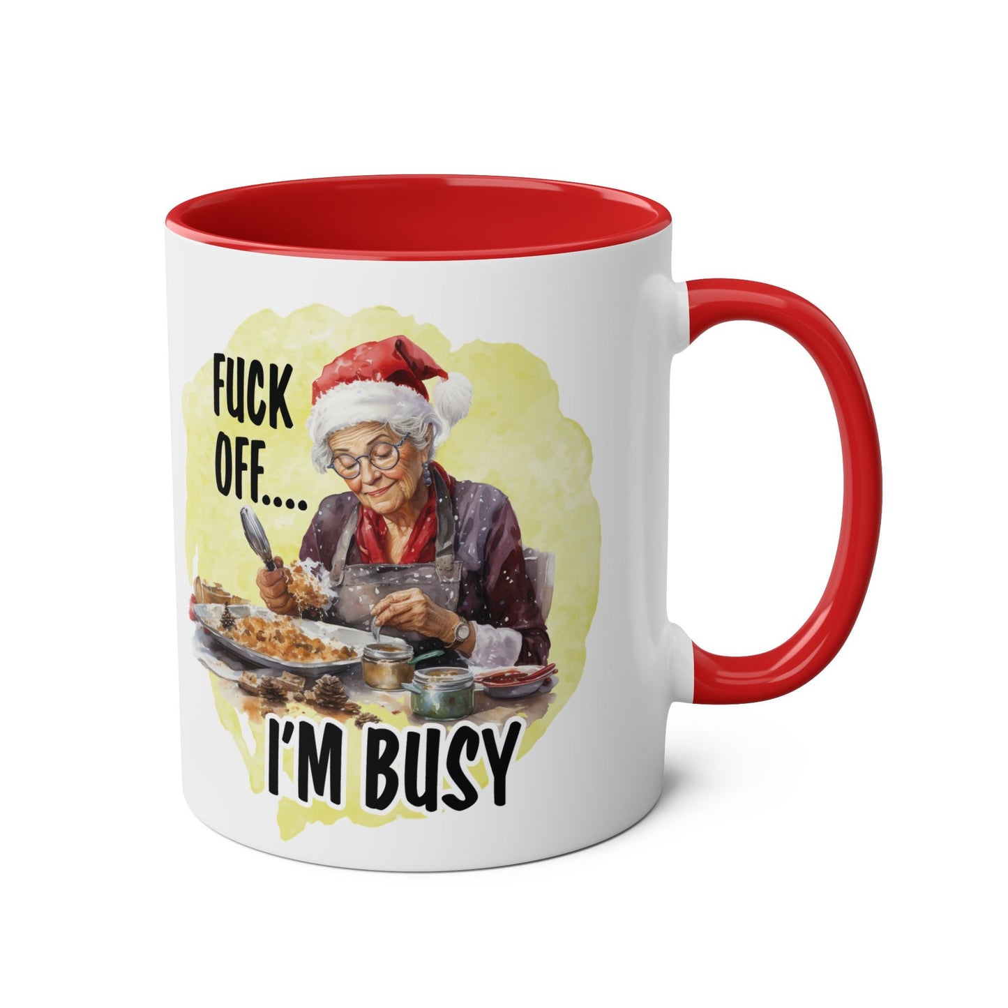 Sweary Granny Christmas Mug - Mugarooz