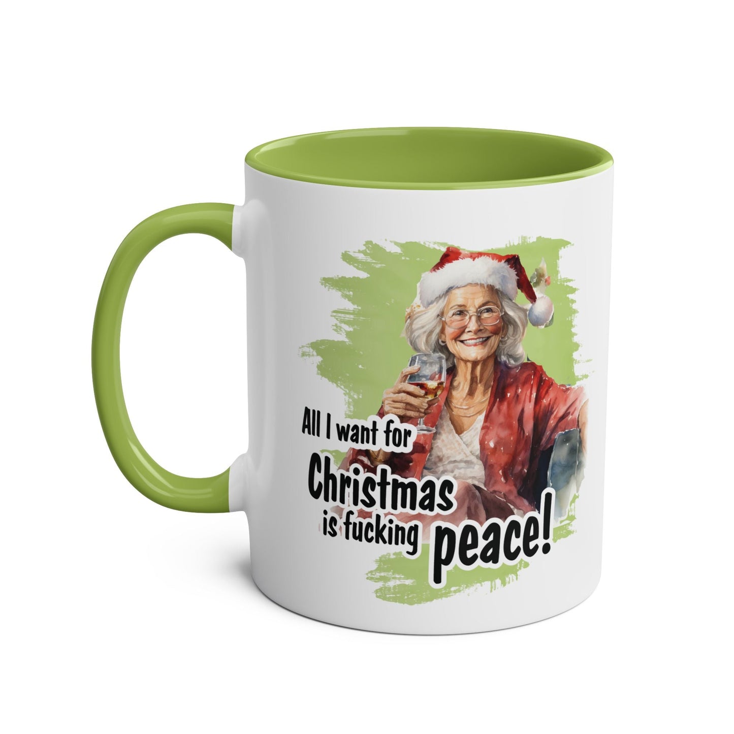 Sweary Granny Christmas Mug - Mugarooz