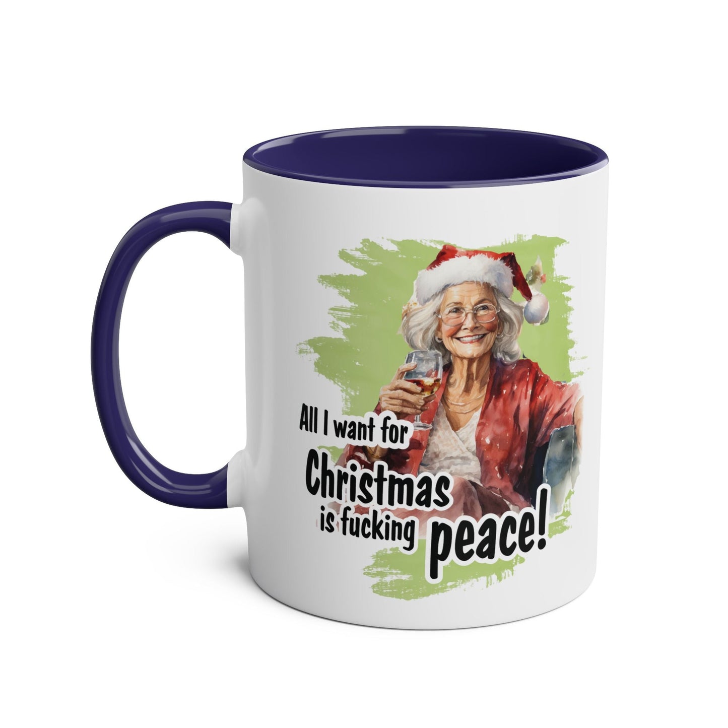 Sweary Granny Christmas Mug - Mugarooz