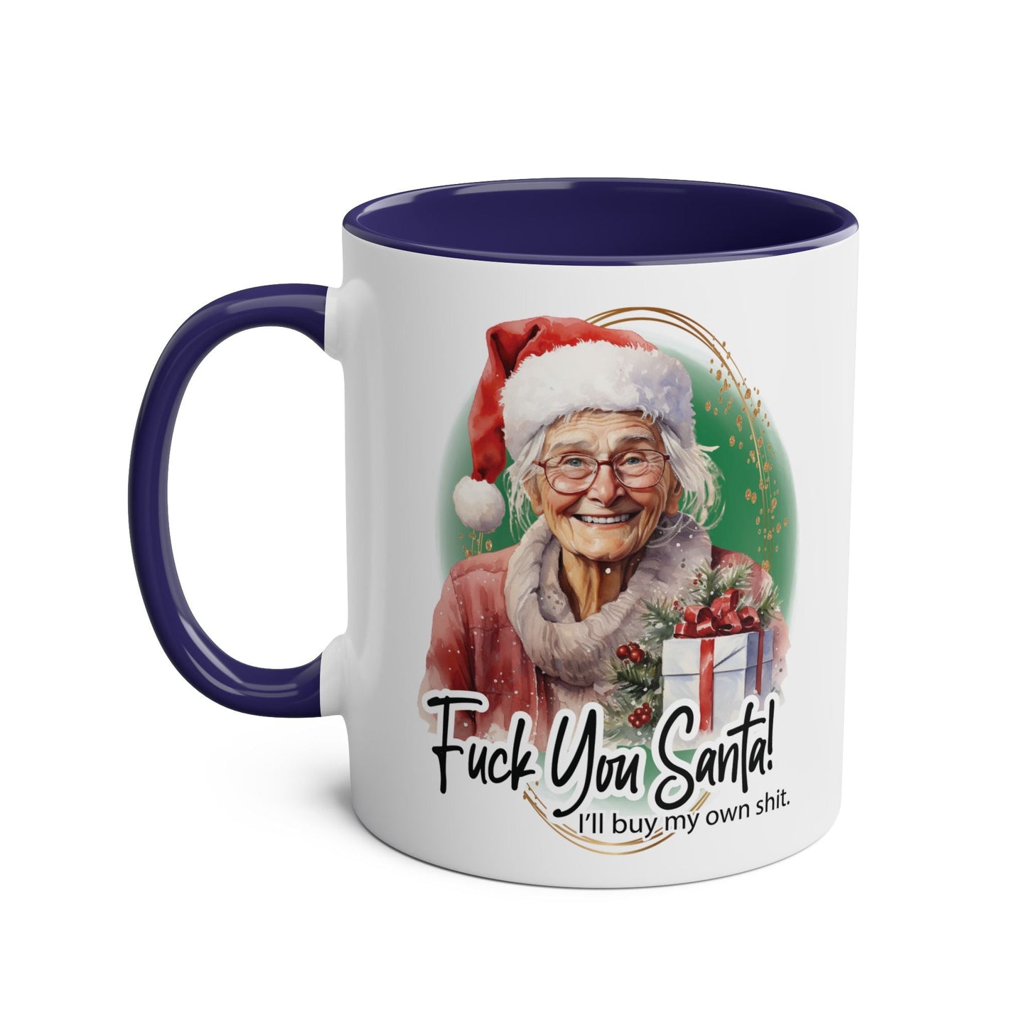 Sweary Granny Christmas Mug - Mugarooz