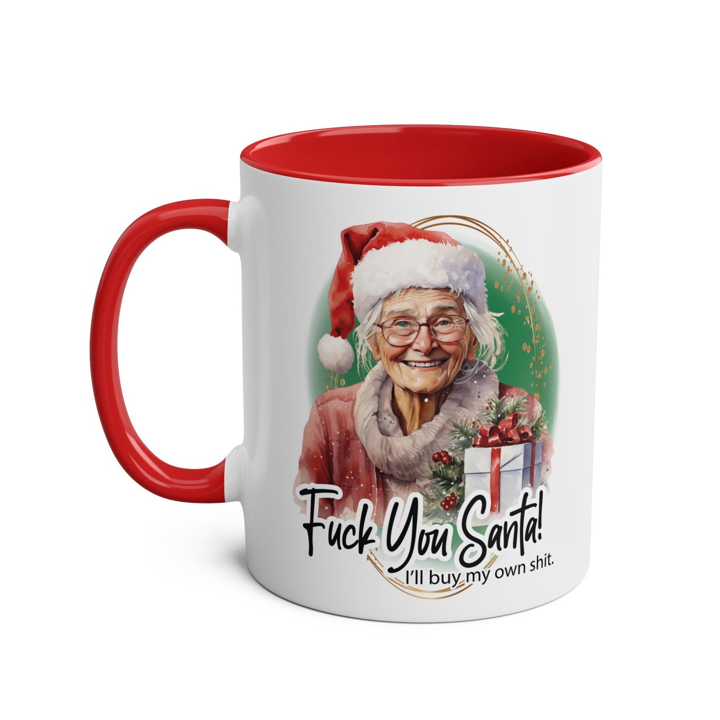 Sweary Granny Christmas Mug - Mugarooz