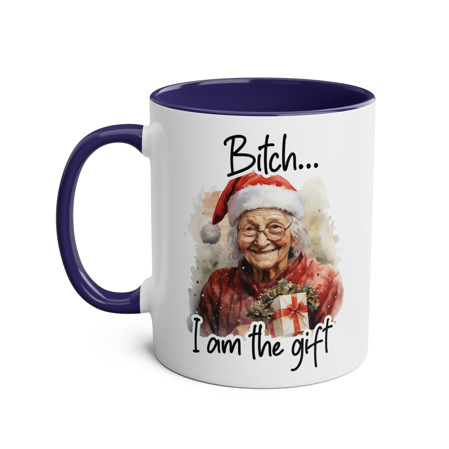 Sweary Granny Christmas Mug - Mugarooz