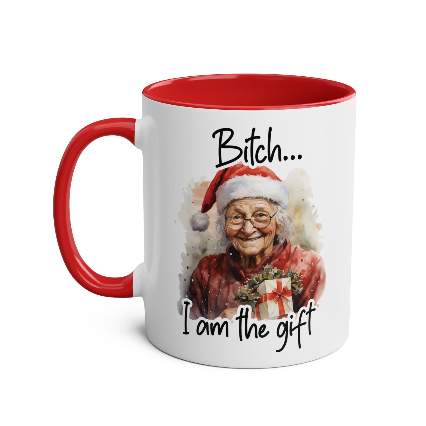 Sweary Granny Christmas Mug - Mugarooz