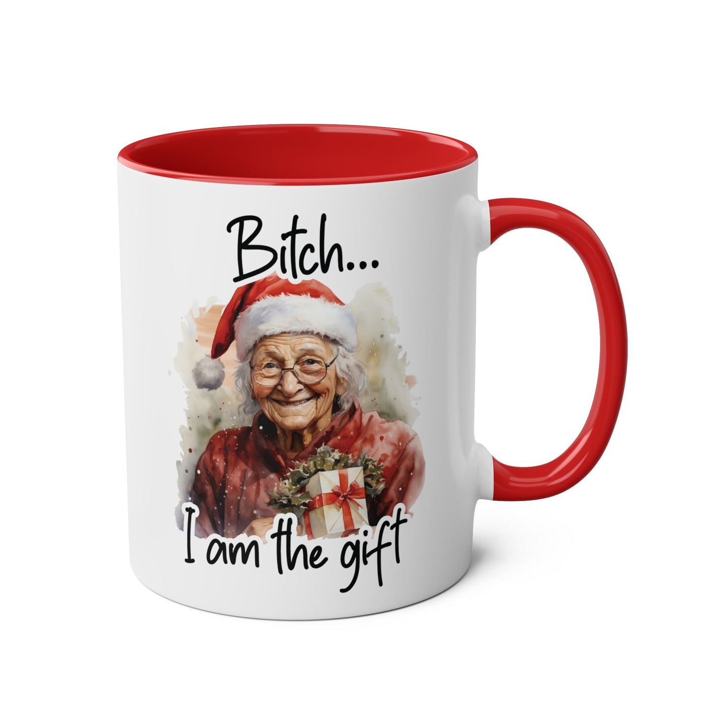 Sweary Granny Christmas Mug - Mugarooz