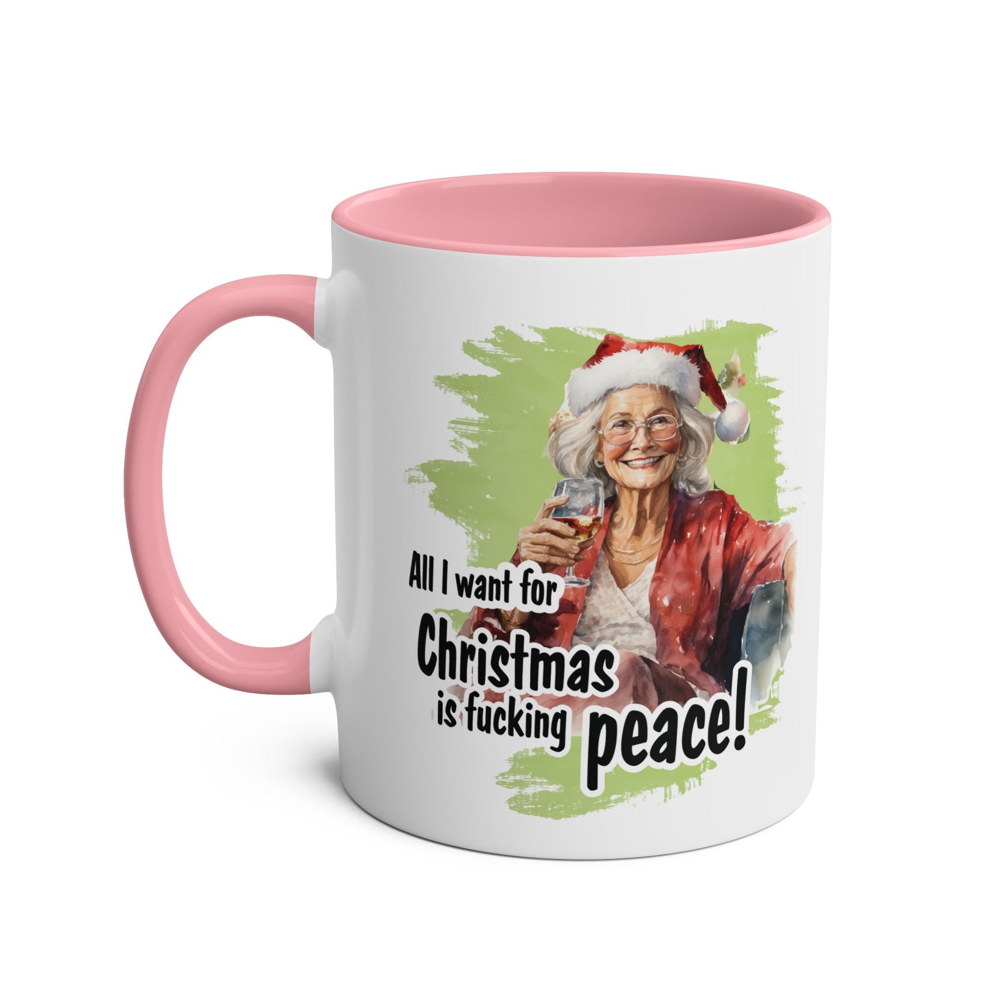 Sweary Granny Christmas Mug - Mugarooz