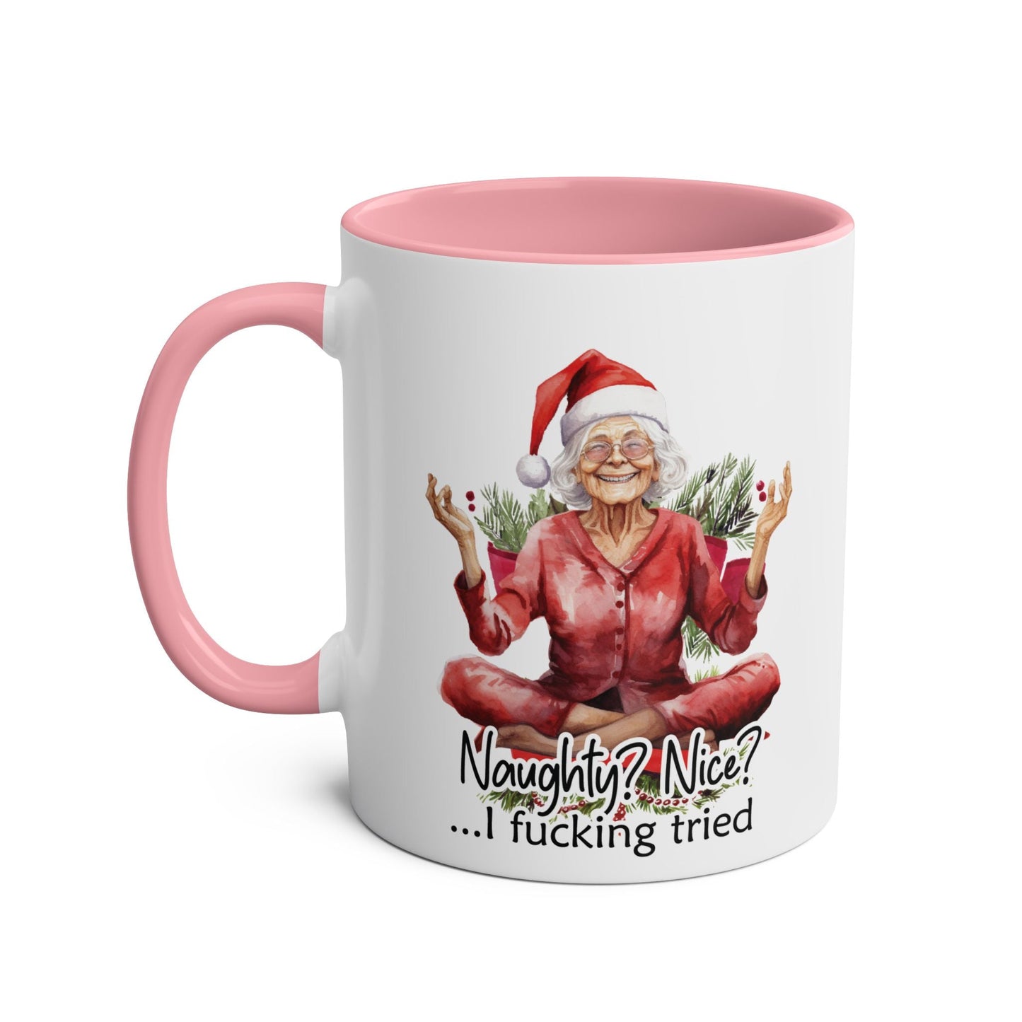 Sweary Granny Christmas Mug - Mugarooz