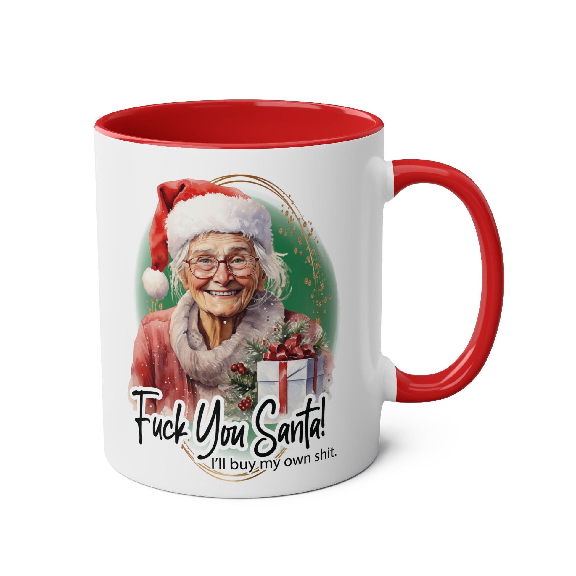 Sweary Granny Christmas Mug - Mugarooz