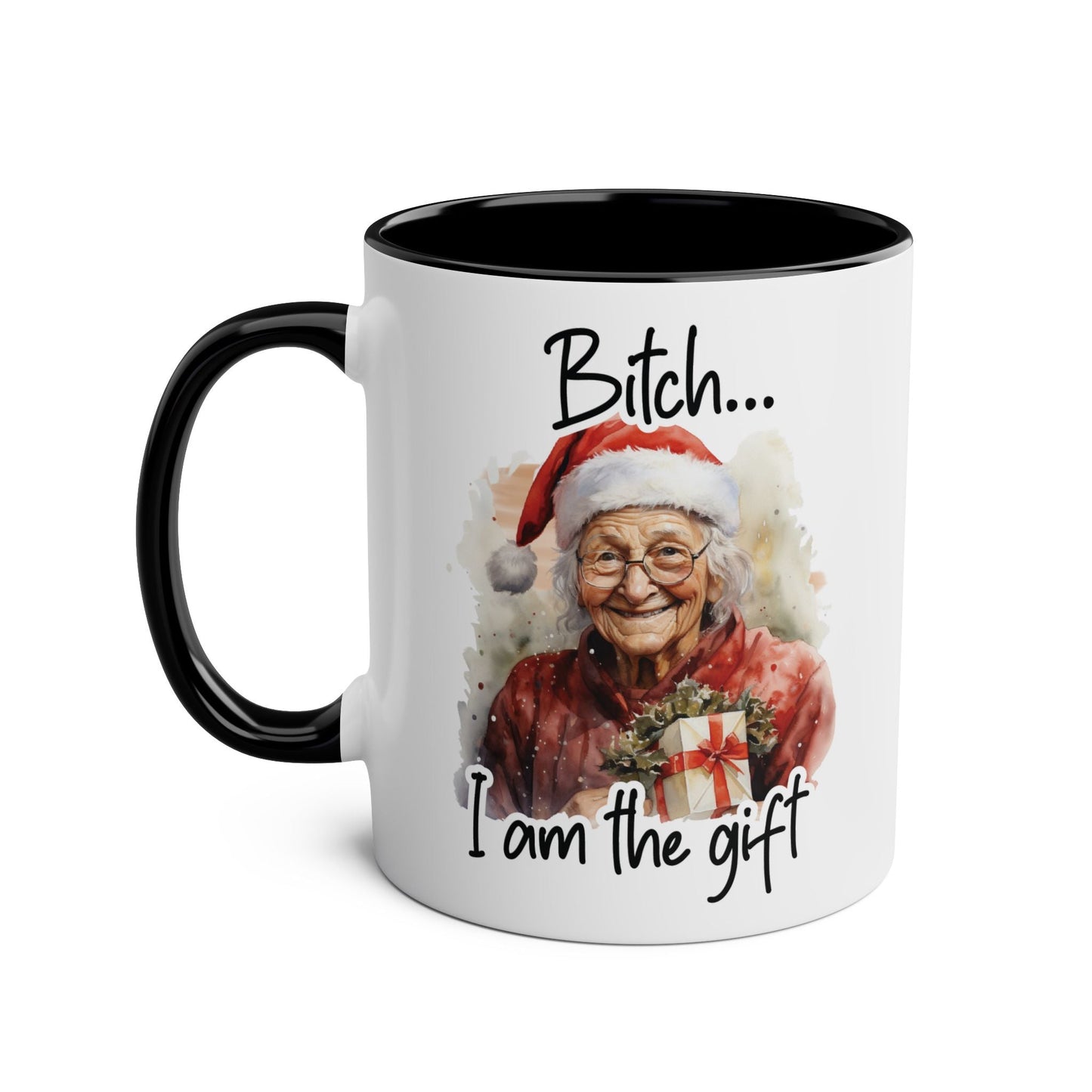 Sweary Granny Christmas Mug - Mugarooz