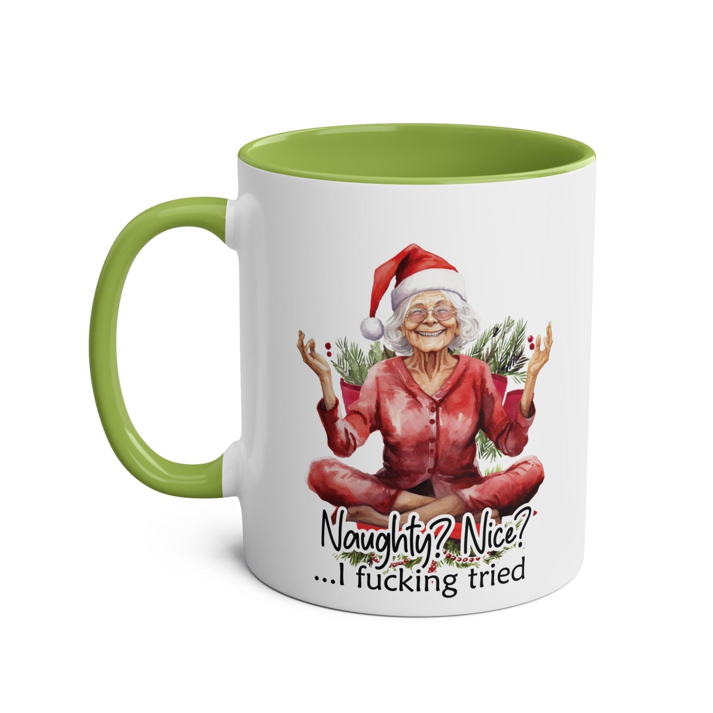 Sweary Granny Christmas Mug - Mugarooz