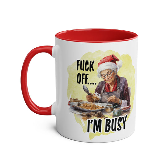 Sweary Granny Christmas Mug - Mugarooz