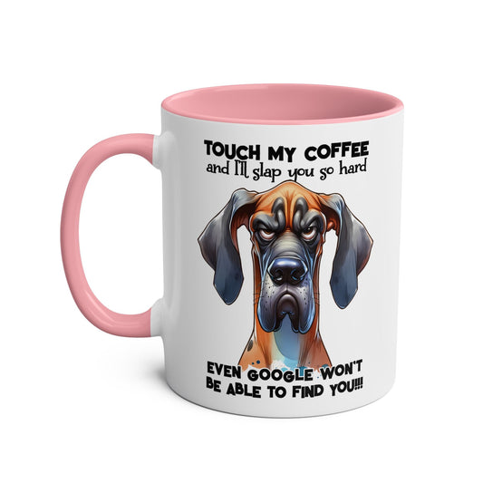 Get ready to guard your coffee with this fun and cheeky novelty mug! With its humorous design and playful tone, this mug is the perfect way to claim your caffeine anMugarooz