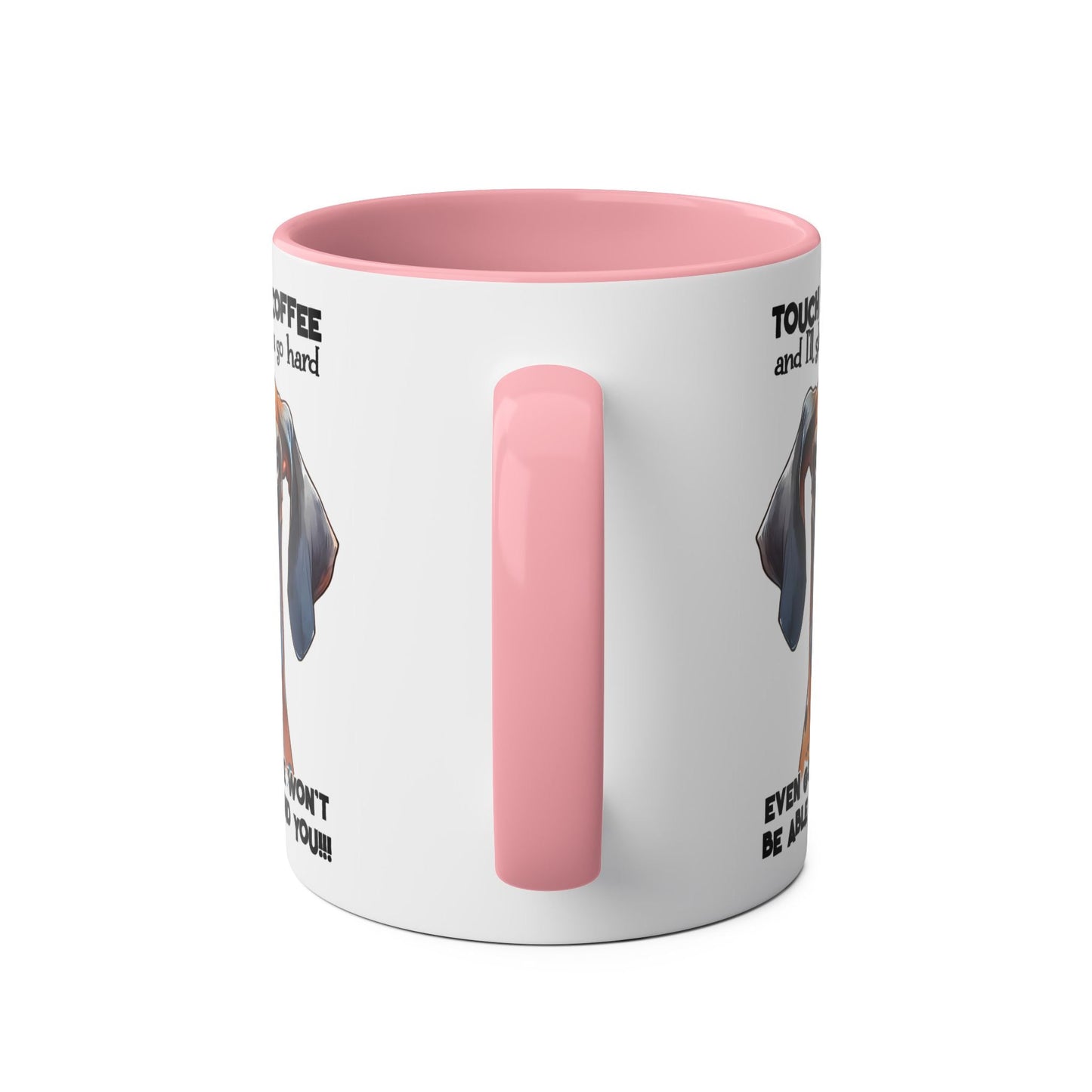 Get ready to guard your coffee with this fun and cheeky novelty mug! With its humorous design and playful tone, this mug is the perfect way to claim your caffeine anMugarooz